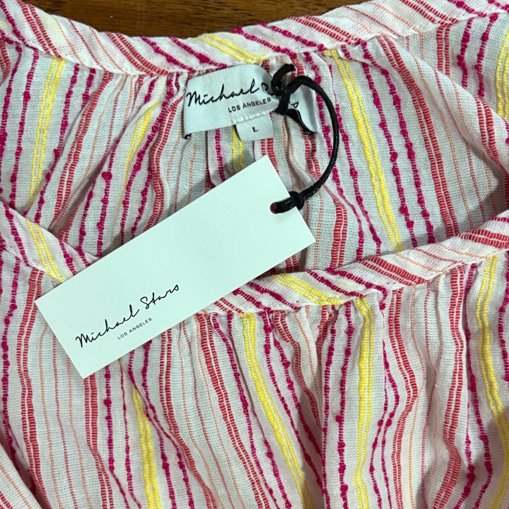 Michael Stars Multicolor Striped maxi dress